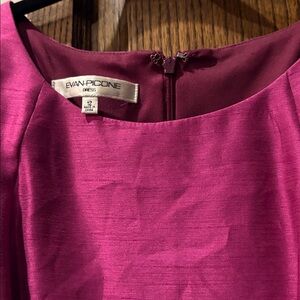 Evan Picone Fuchsia Dress